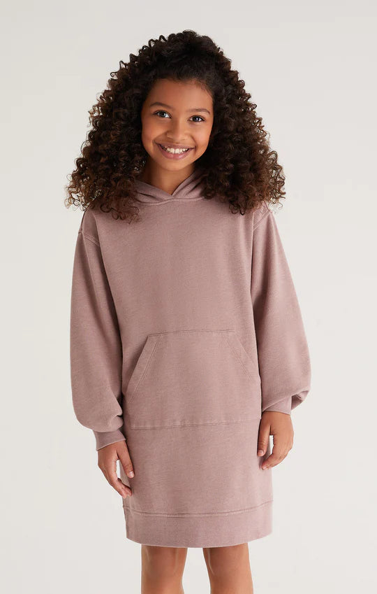 Girls Aiden Hoodie Dress – Shop The Carousel