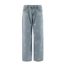 Crystal Bows Jeans