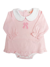 Pink Dot Bubble w/ Crochet Bow