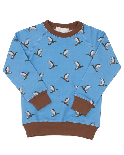 Little Mallard Blue Sweatshirt