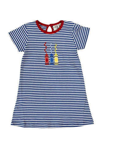 Crayon Stripe Dress
