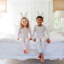 Grayson Pajama Set - Blue Bunnies