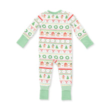 Gingerbread Fair Isle Unisex - Convertible Romper