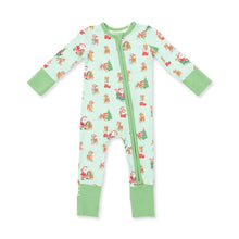 Vintage Reindeer & Santa Unisex - Convertible Romper