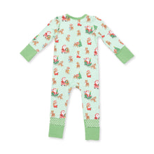 Vintage Reindeer & Santa Unisex - Convertible Romper