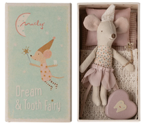 Tooth Fairy Mouse - Little Sister in Matchbox