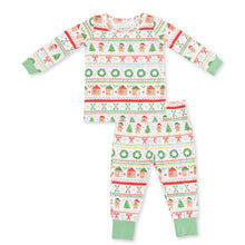 Gingerbread Fair Isle Unisex - Long Sleeve Loungewear Set
