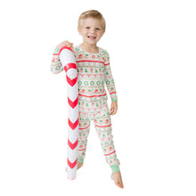 Gingerbread Fair Isle Unisex - Long Sleeve Loungewear Set