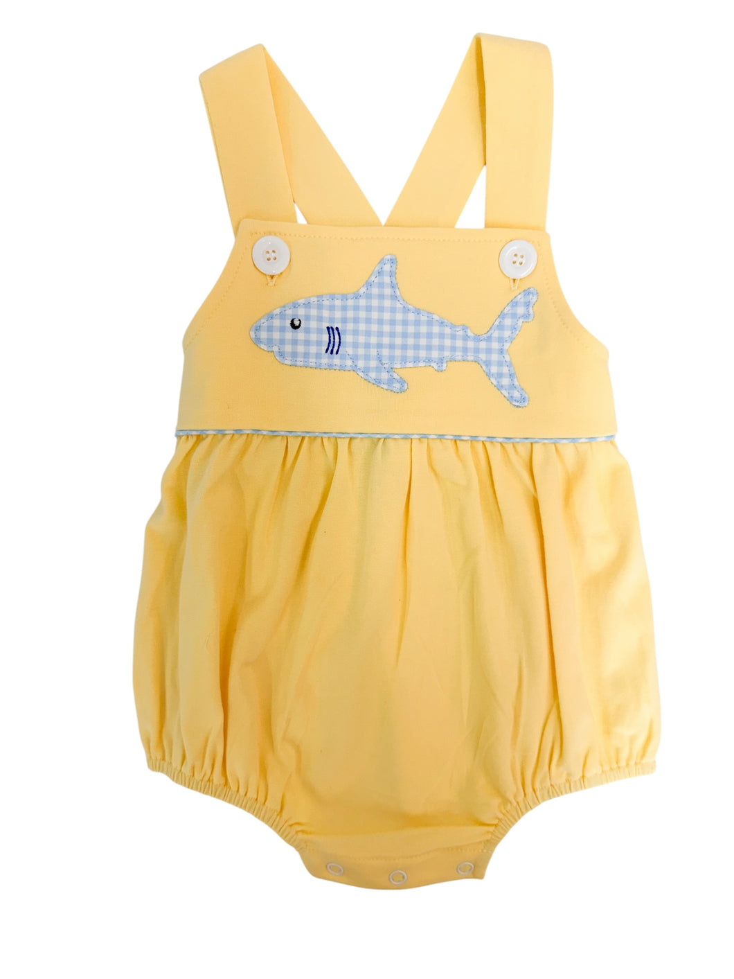 Shark Applique Sunsuit