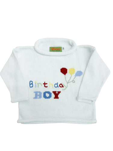 Birthday Boy Rollneck Sweater