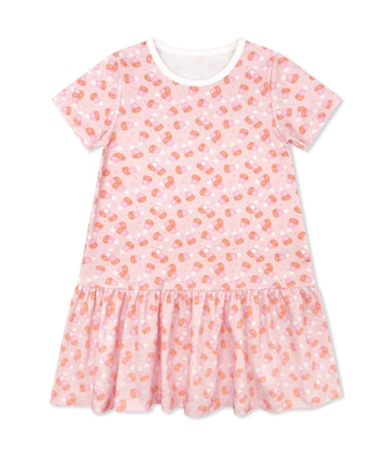 Candy Corn Kisses Drop Waist Dress
