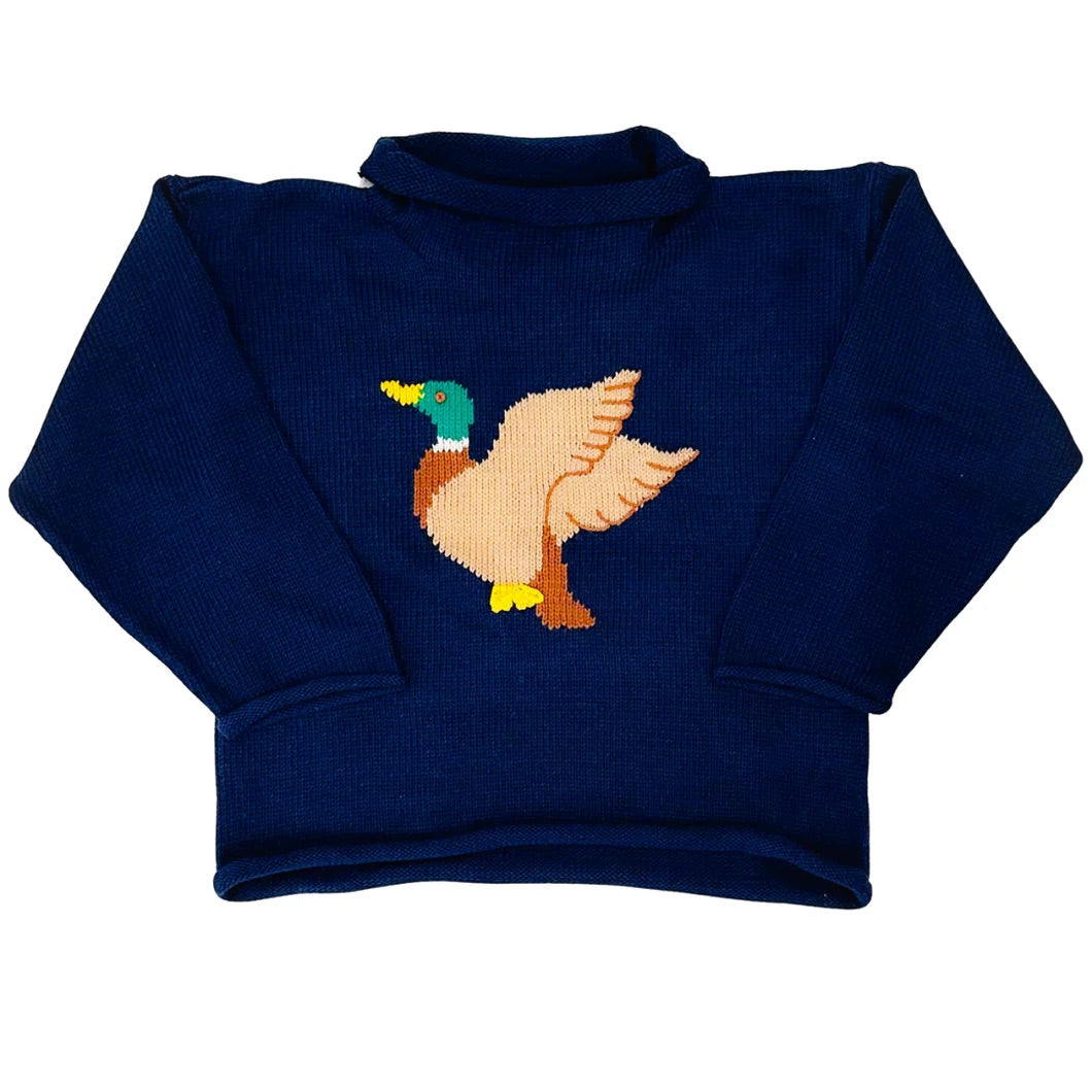 Flying Mallard Rollneck Sweater