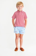 Richmond Red Sumner County Stripe Prim & Proper Polo