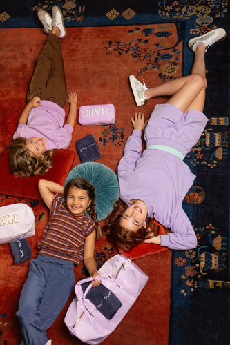 Olivia Top - Rust/Royal/Lavender