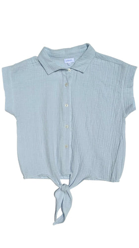 Blue Gauze Sayer Top