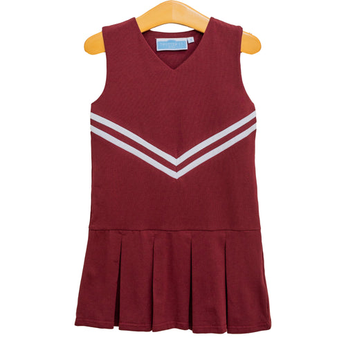 Cheer Uniform Dress - Maroon