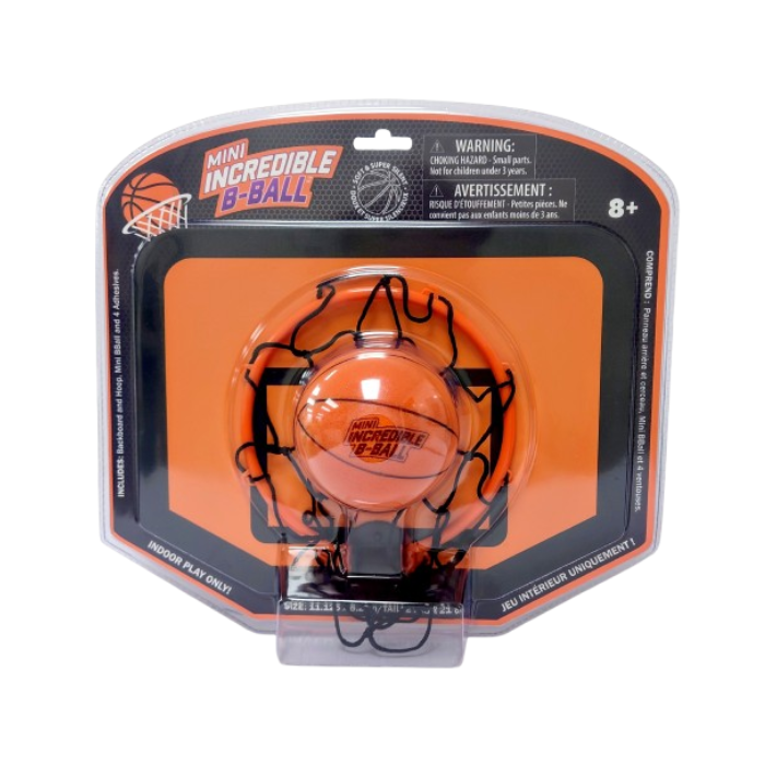 Mini Incredible Basketball Hoop Set