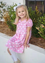 Pink Pumpkins Knit Penny Pleat Dress