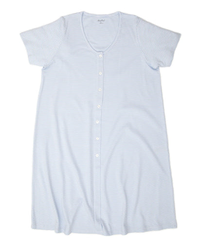 Blue Stripes Women's Nightgown