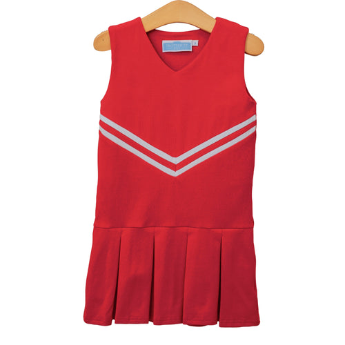 Cheer Uniform Dress - Red
