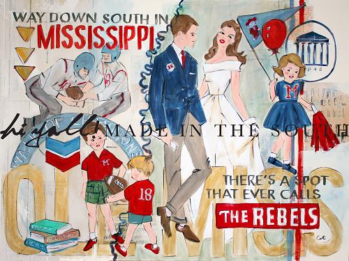 Way Down South in MS Print
