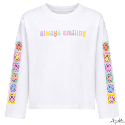 Always Smiling LS Boxy Tee