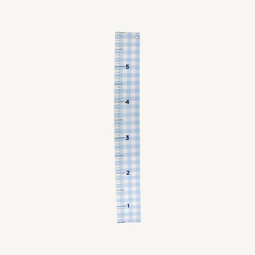 Grow Baby Grow Chart - Beale Street Blue Gingham