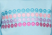 Glitter Smiley Sweat Suit Set