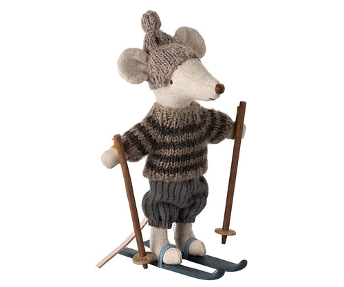 Winter Mouse with Ski Set - Big Brother