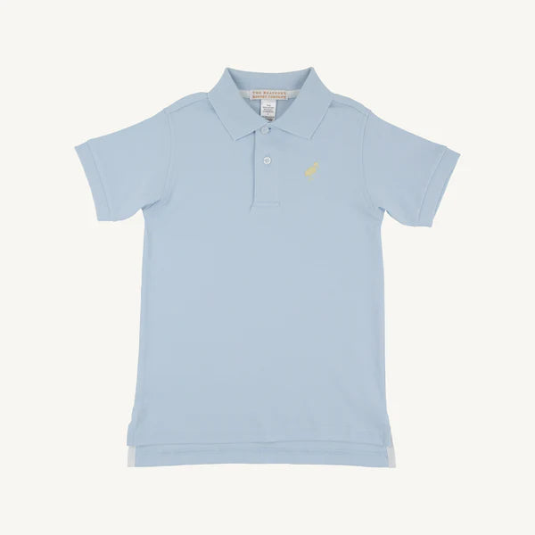 Buckhead Blue/Bellport Butter Yellow Prim and Proper Polo