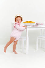 Long Sleeve Ruehling Ruffle Bubble - Palm Beach Pink