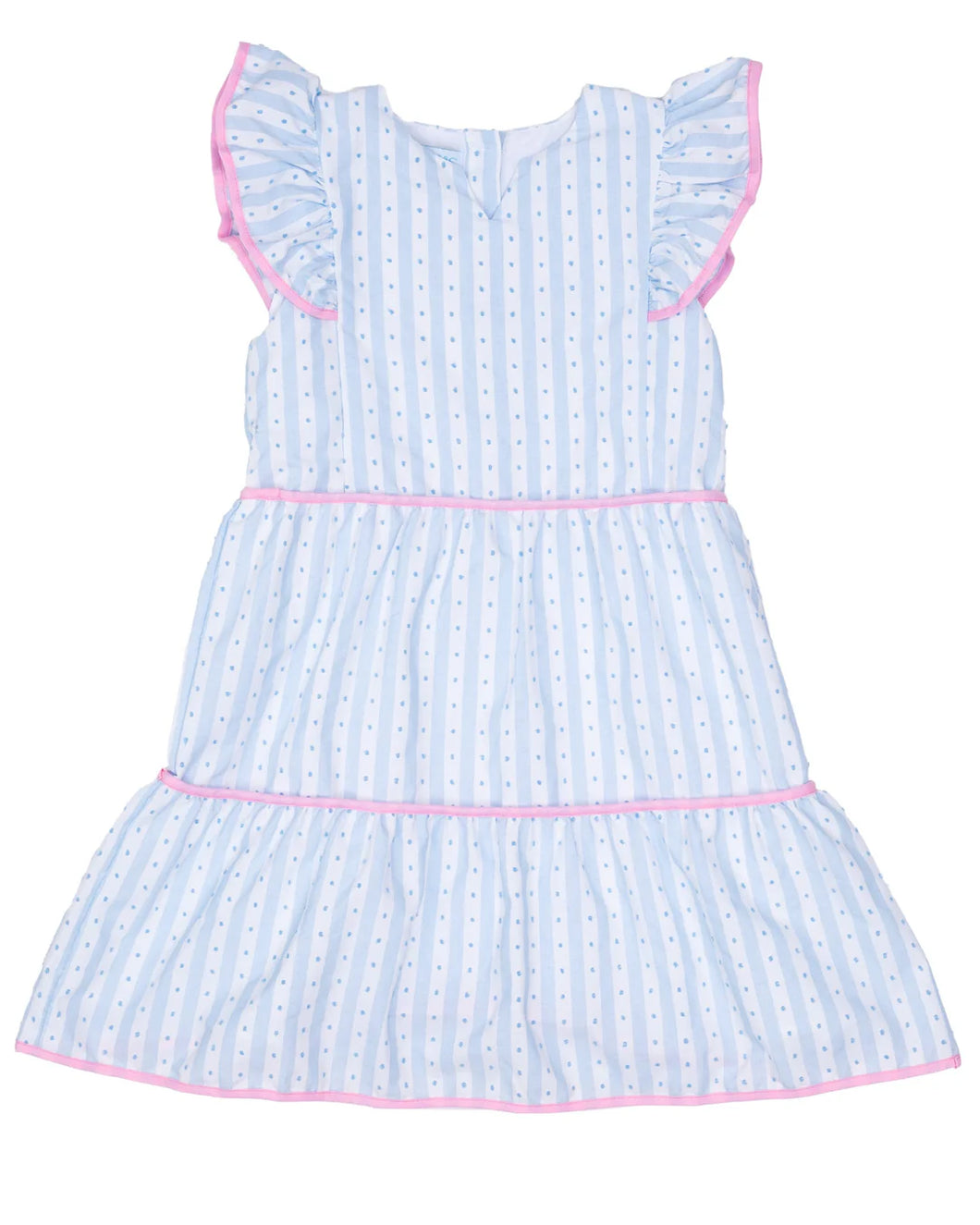 Blue Stripe Breeze Harley Dress