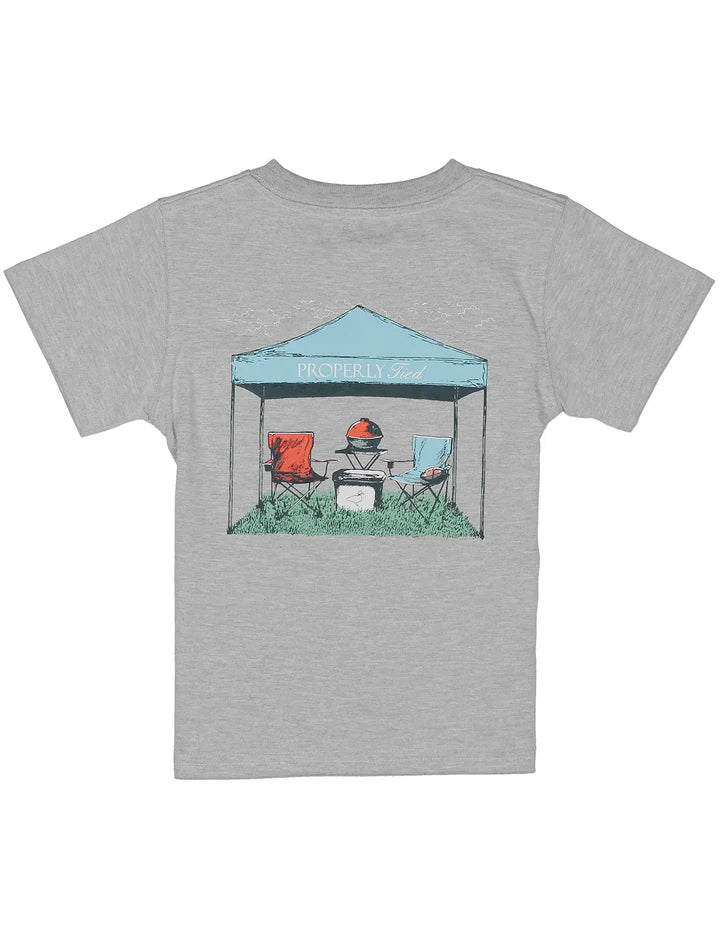 Heather Grey Tailgate Tee