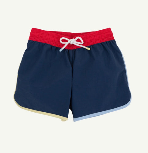 Navy/Red/Blue Tanner Trunks