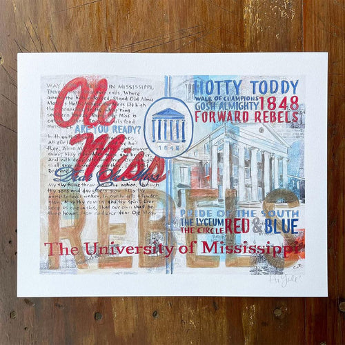 Dear Ole Miss Print