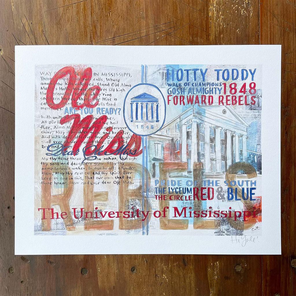 Dear Ole Miss Print
