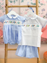Airplane Smocked Bubble