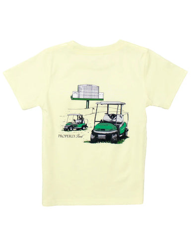 Leaderboard Tee - Light Yellow