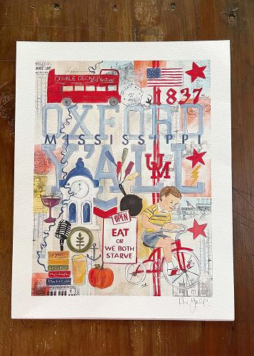 Oxford Yall Print