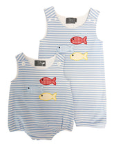Fish Applique Shortall