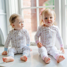 Parker Zipper Pajama - Pink Bunnies