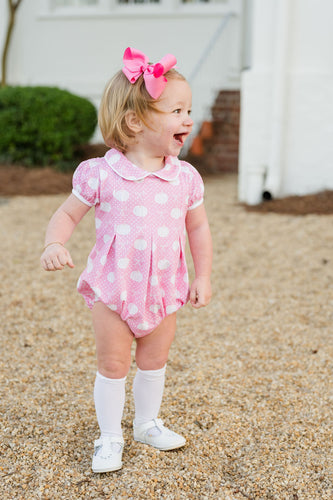 Pink Pumpkins Piper Knit Bubble