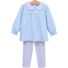 Abigail Pant Set - Light Blue