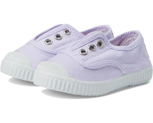 LILAC CANVAS LACELESS SNEAKER