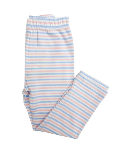Pink/Blue Stripe Leggings