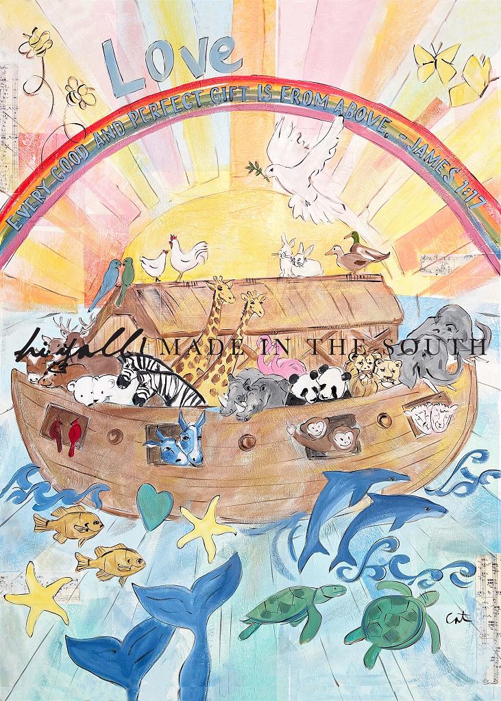 Noah's Ark Print