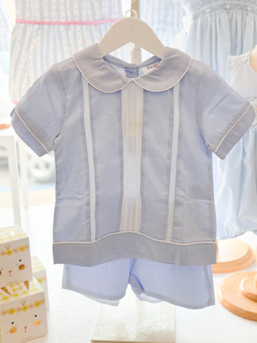 Blue Lace David Short Set