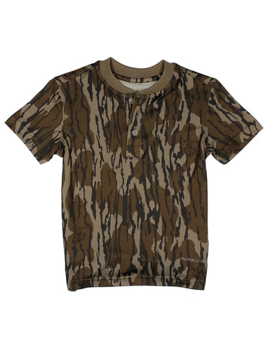 Ravine SS Henley - Mossy Oak Bottomland