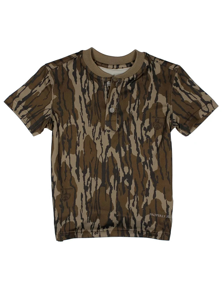 Ravine SS Henley - Mossy Oak Bottomland