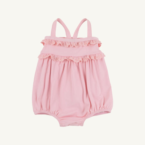 St. Barts Bubble Bathing Suit - Palm Beach Pink